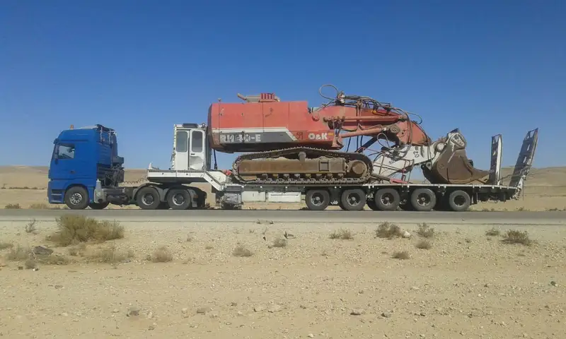 Fleet of trucks prepared for regional land freight