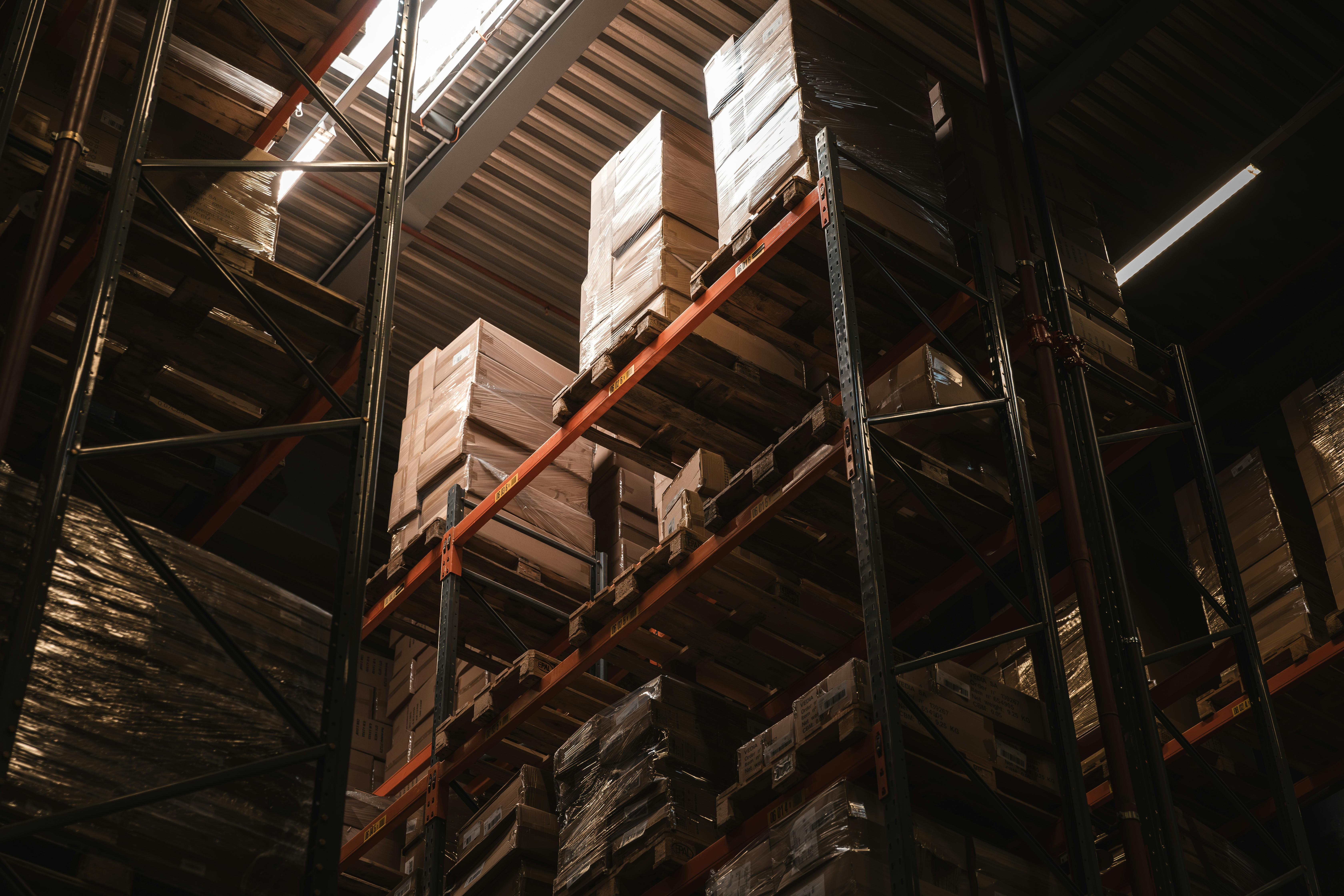 Warehousing storage racks and logistics operations